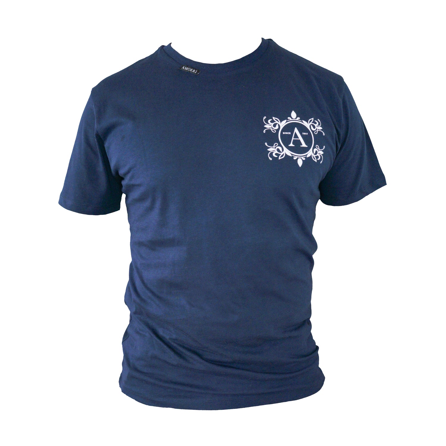 Amoeri T-shirt blauw Fashion Styling